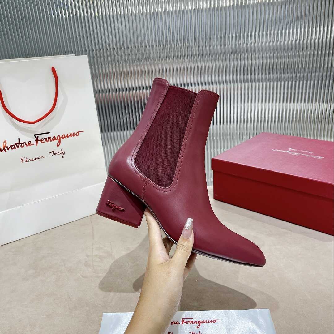 Ferragamo Leather Ankle Boot - PerfectKickZ