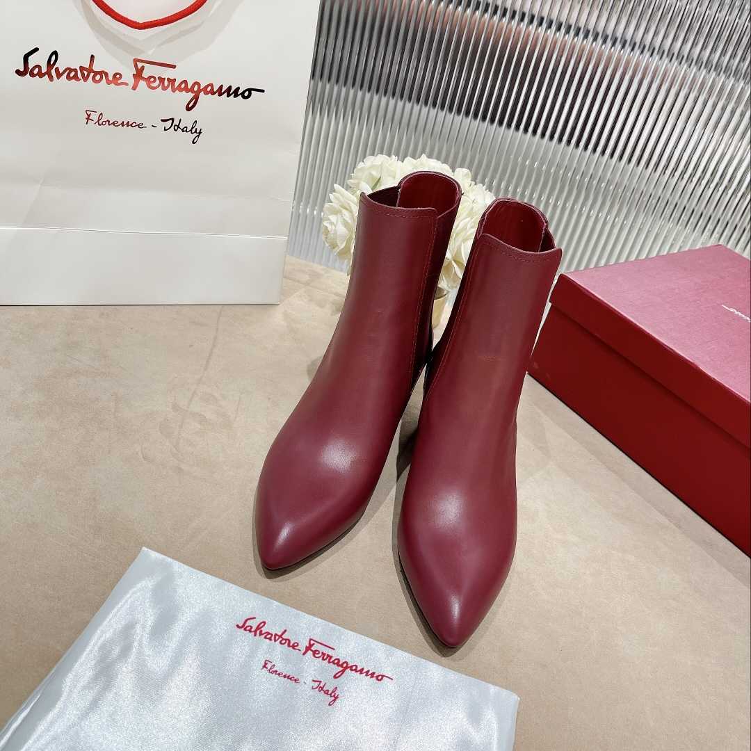 Ferragamo Leather Ankle Boot - PerfectKickZ