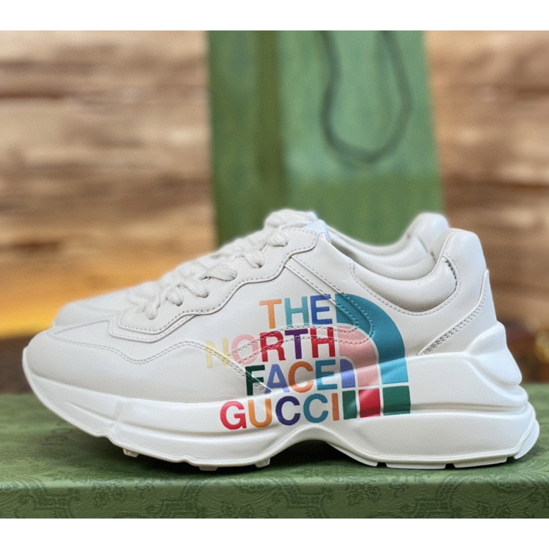 The North Face x Gucci Rhyton Sneaker - PerfectKickZ