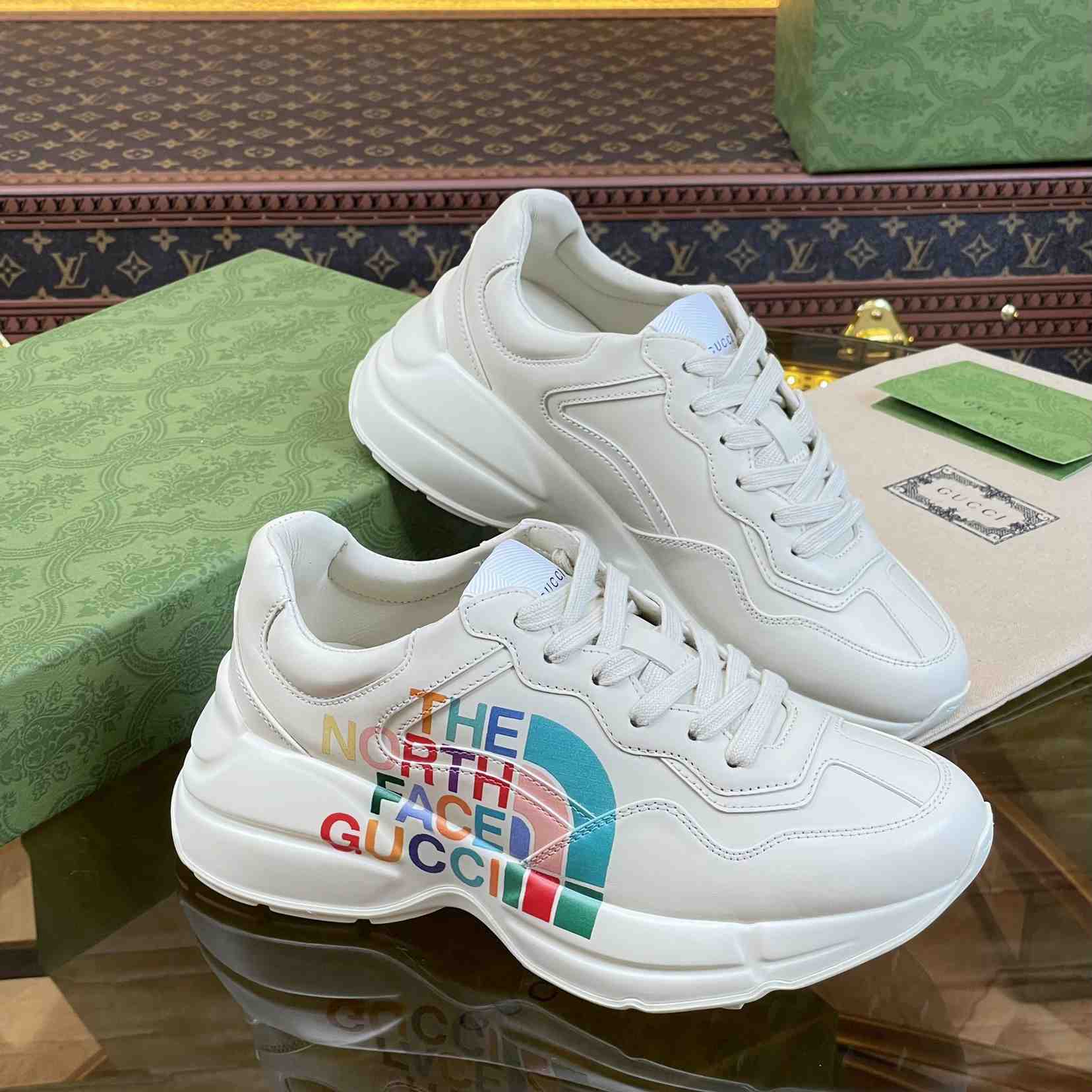 The North Face x Gucci Rhyton Sneaker - PerfectKickZ