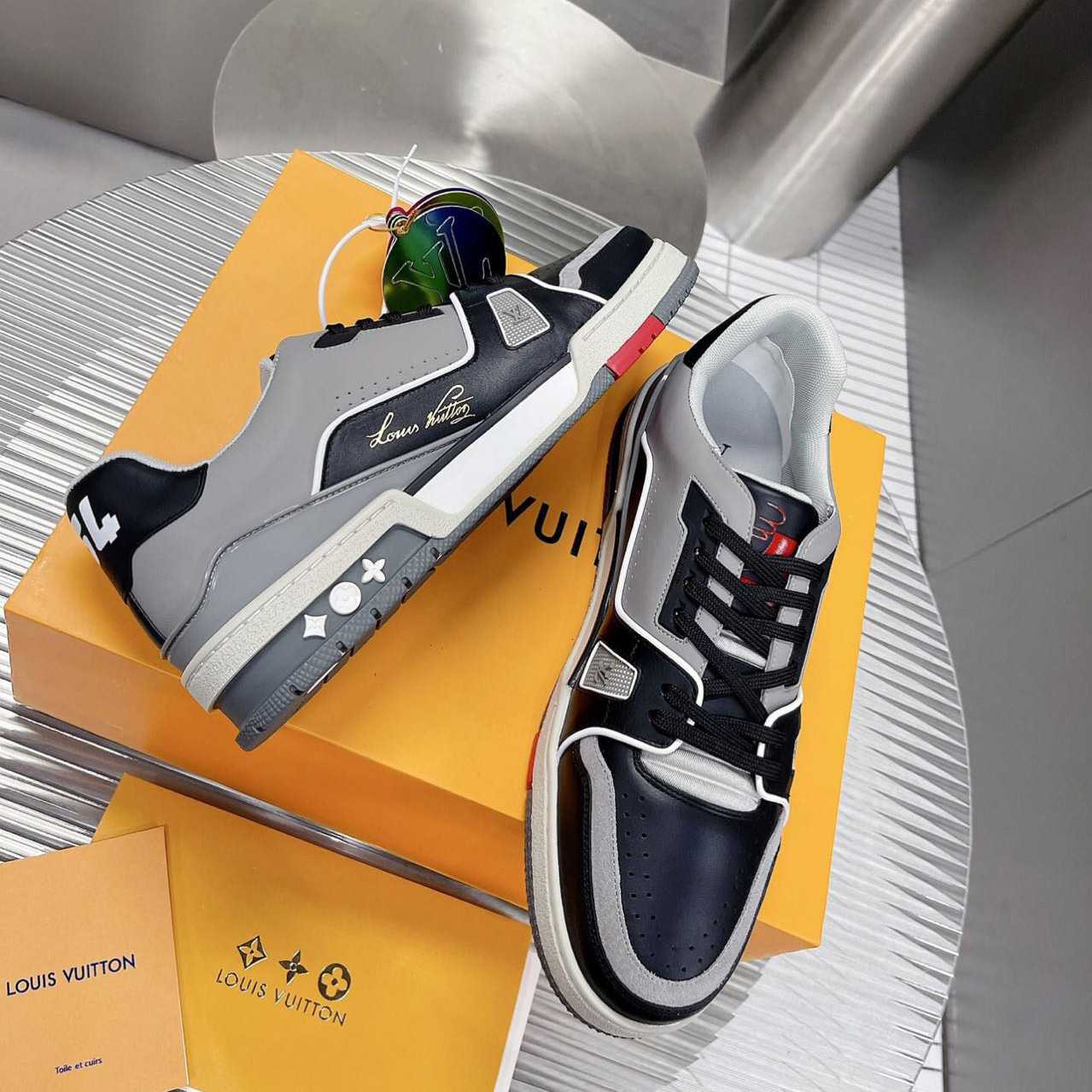Louis Vuitton Trainer Sneaker (Upon UK Size) - PerfectKickZ