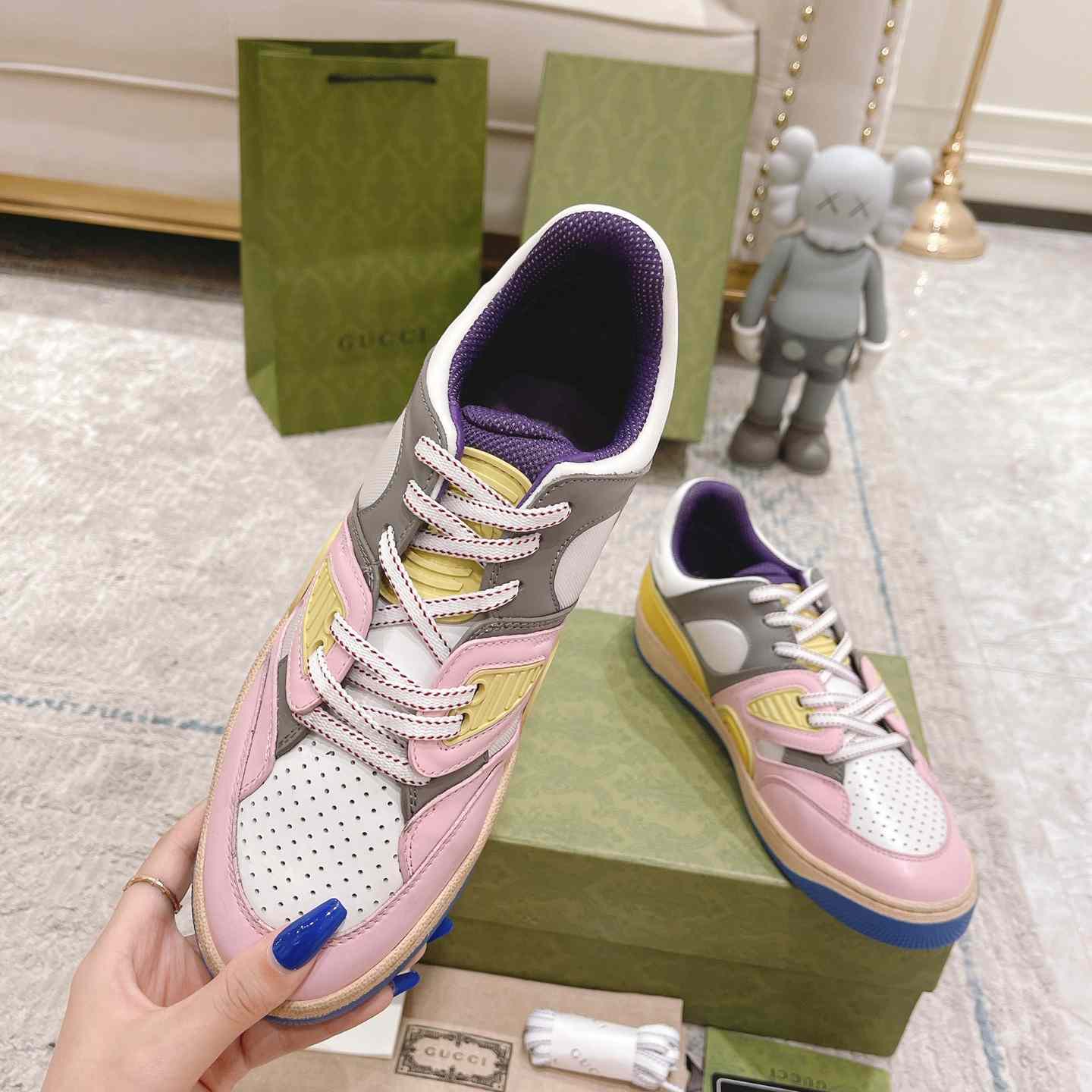Gucci Basket Sneaker With lnterlocking G  - PerfectKickZ