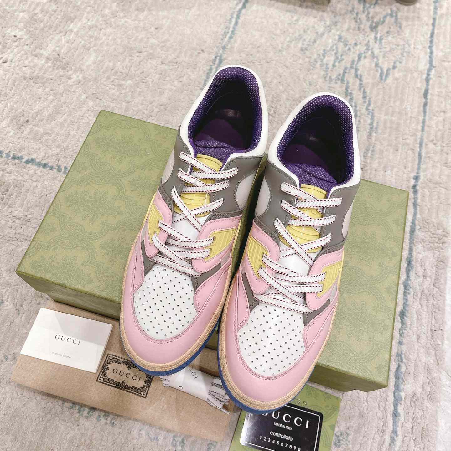 Gucci Basket Sneaker With lnterlocking G  - PerfectKickZ