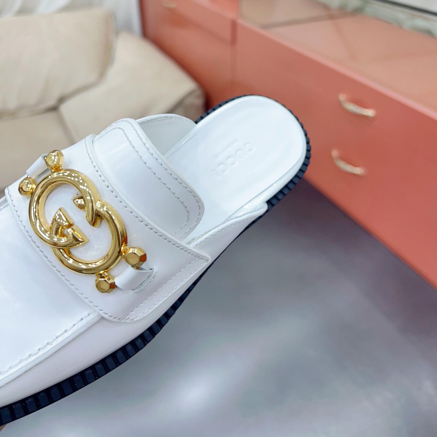 Gucci Women's Slipper With Interlocking G - PerfectKickZ