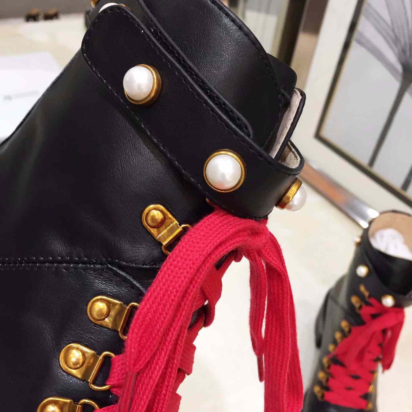 Gucci Leather Ankle Boot - PerfectKickZ
