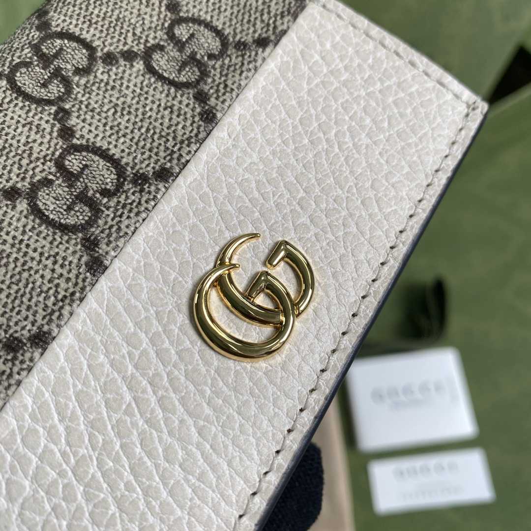 Gucci GG Marmont Card Case Wallet(11-9-3cm)    - 