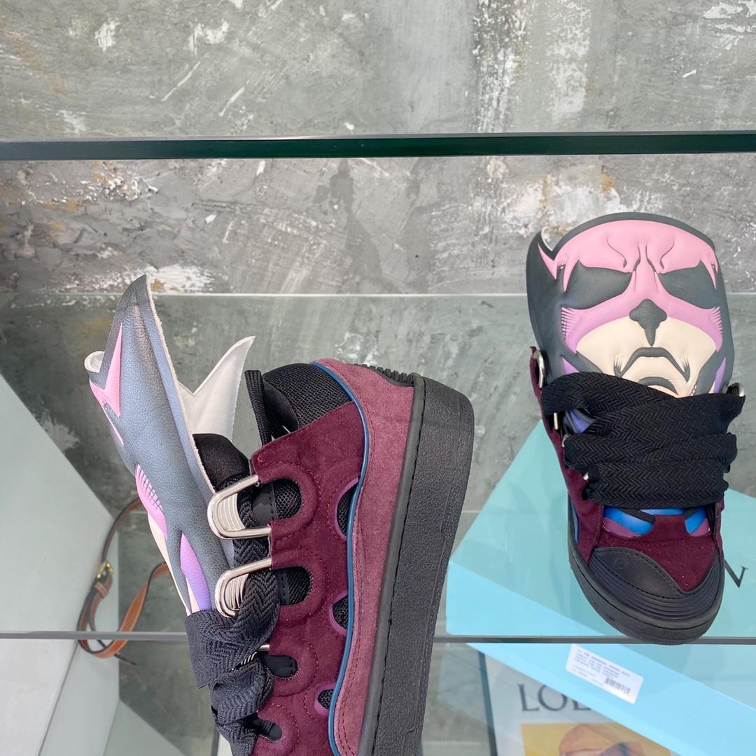 Lanvin Curb Batman Sneakers - PerfectKickZ