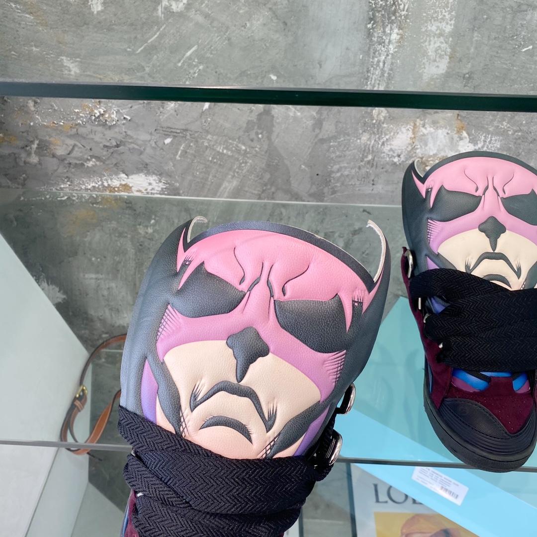 Lanvin Curb Batman Sneakers - PerfectKickZ