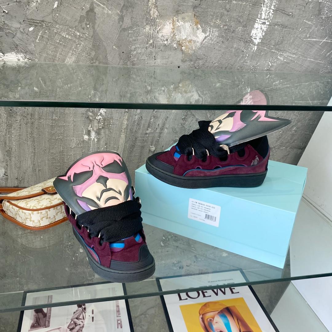 Lanvin Curb Batman Sneakers - PerfectKickZ