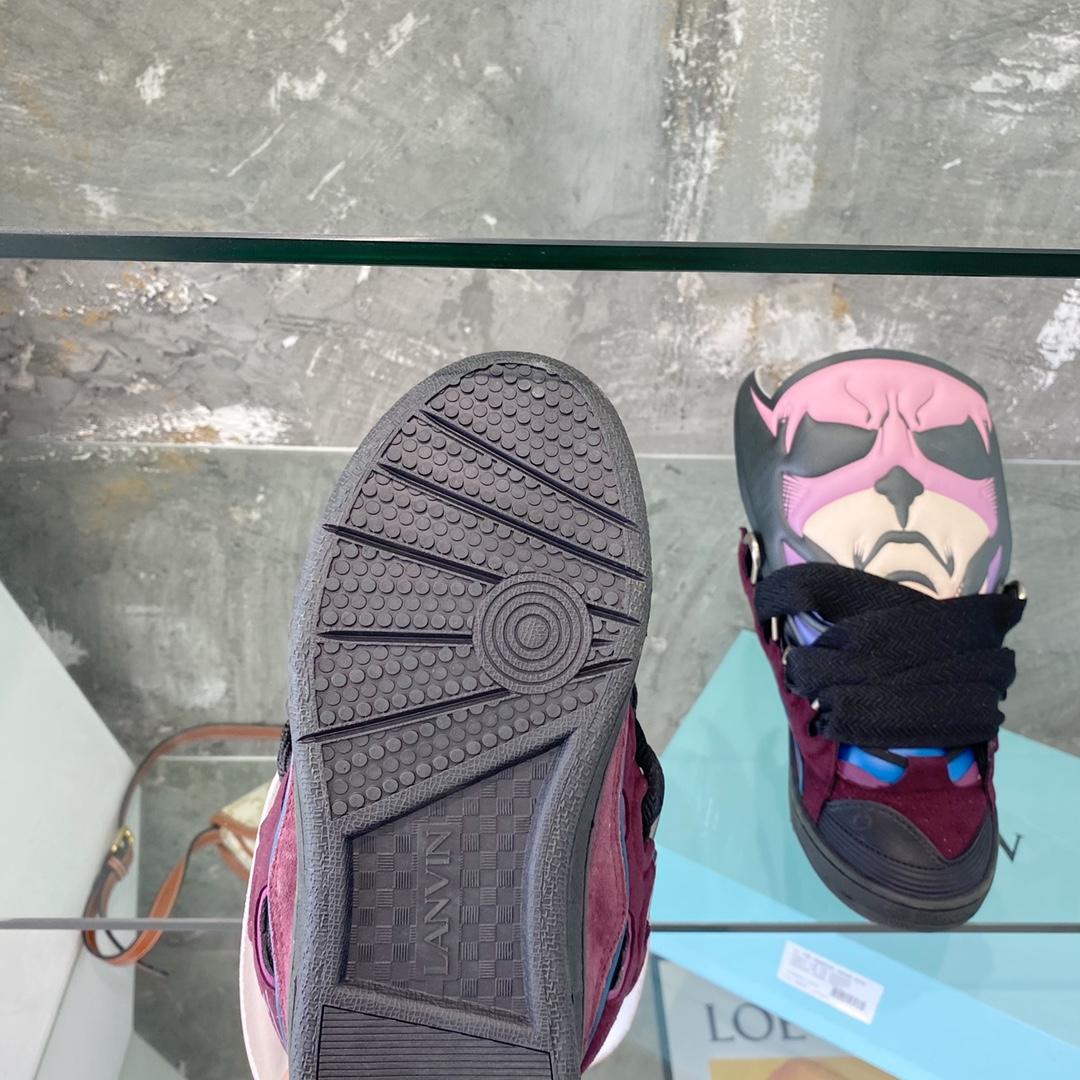 Lanvin Curb Batman Sneakers - PerfectKickZ