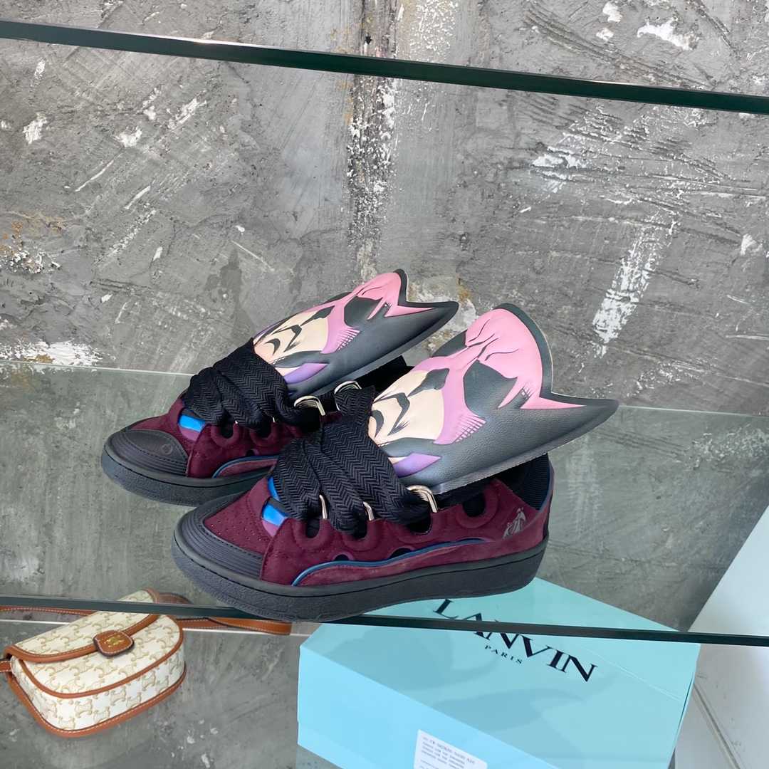Lanvin Curb Batman Sneakers - PerfectKickZ