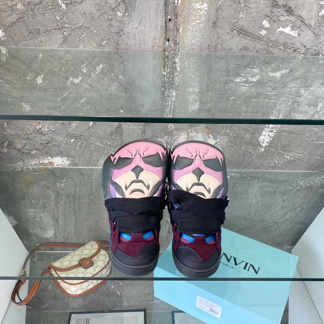 Lanvin Curb Batman Sneakers - PerfectKickZ