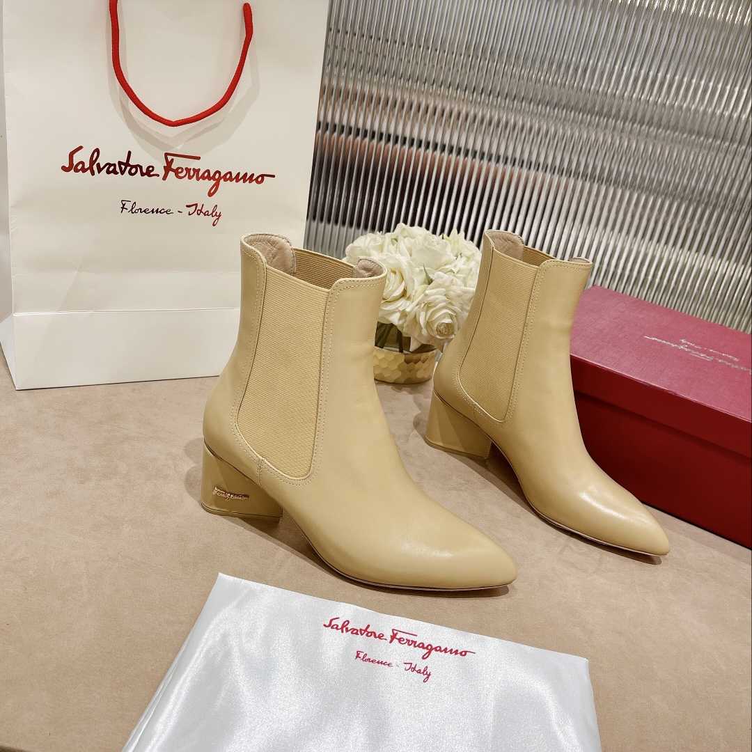 Ferragamo Leather Ankle Boot - PerfectKickZ