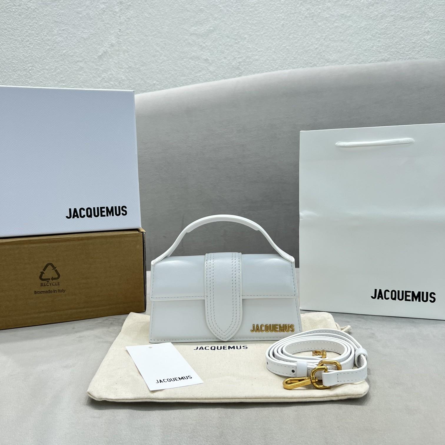 Jacquemus Le Bambino Small Handbag With Adjustable Crossbody Strap(18-6-7cm) - PerfectKickZ