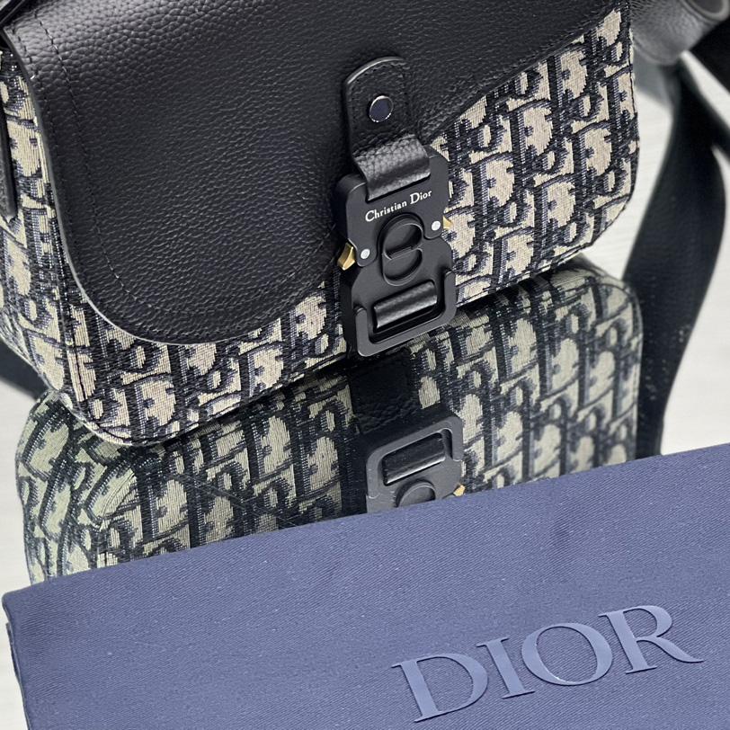 Dior Mini Saddle Bag With Strap(23-18-6 cm) - PerfectKickZ