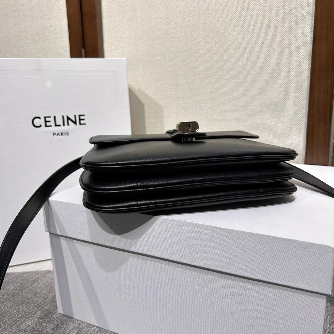 Celine Medium Tabou In Smooth Calfskin - 