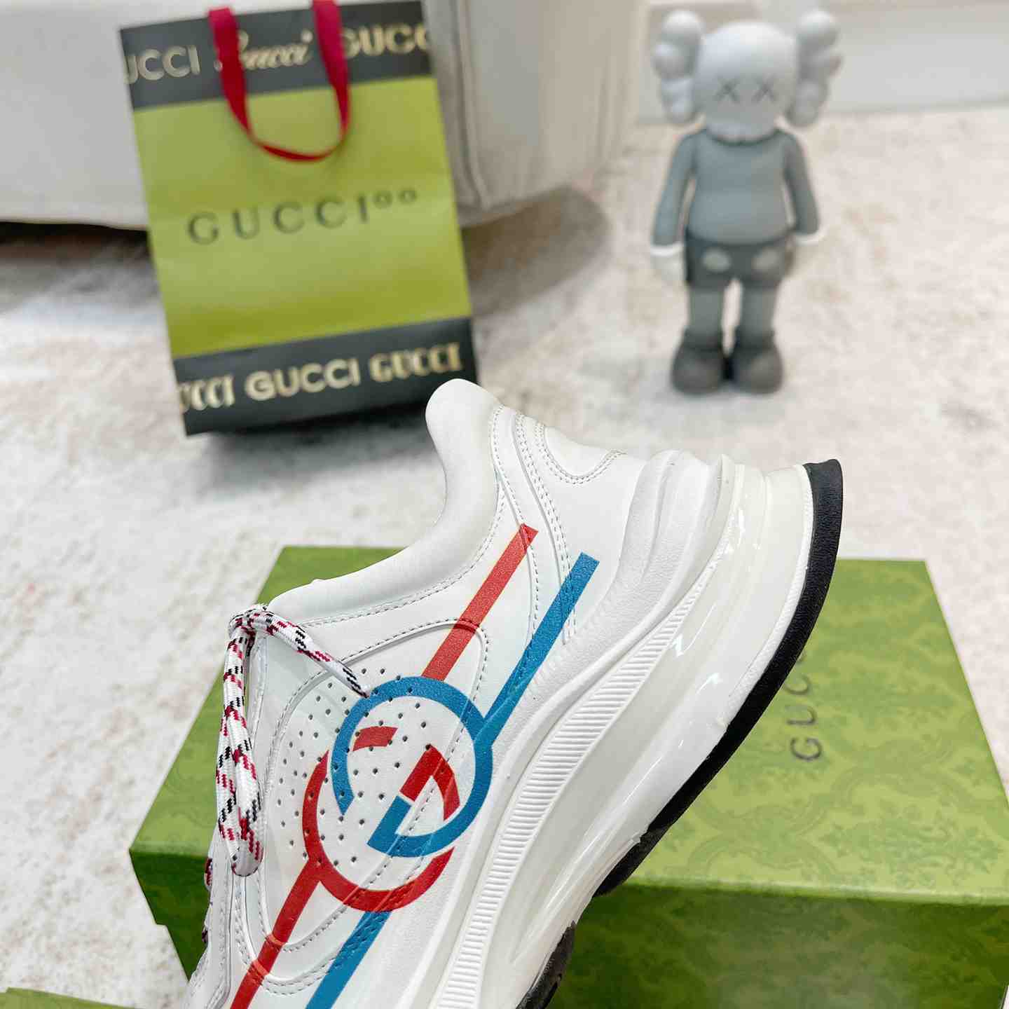 Gucci Leather Run Sneaker - PerfectKickZ