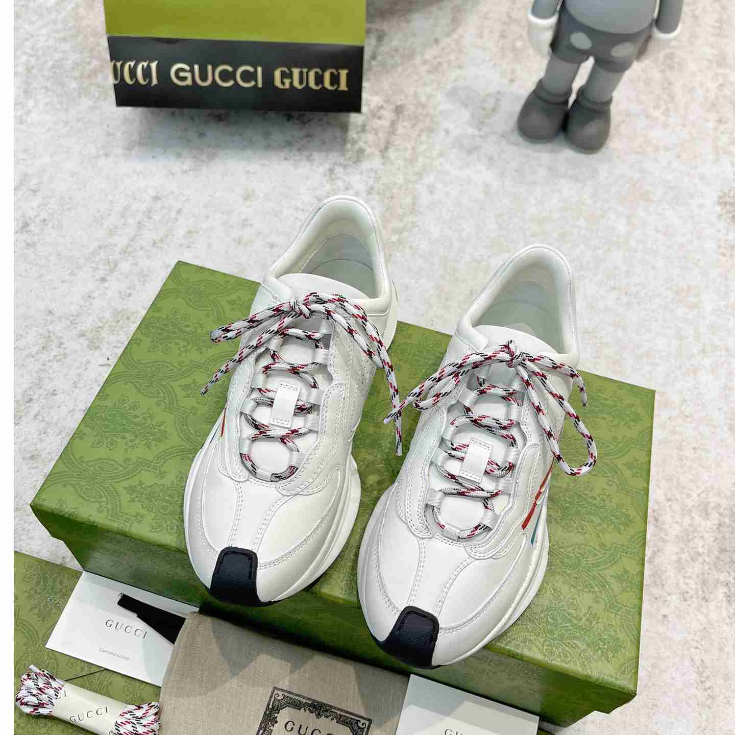 Gucci Leather Run Sneaker - PerfectKickZ