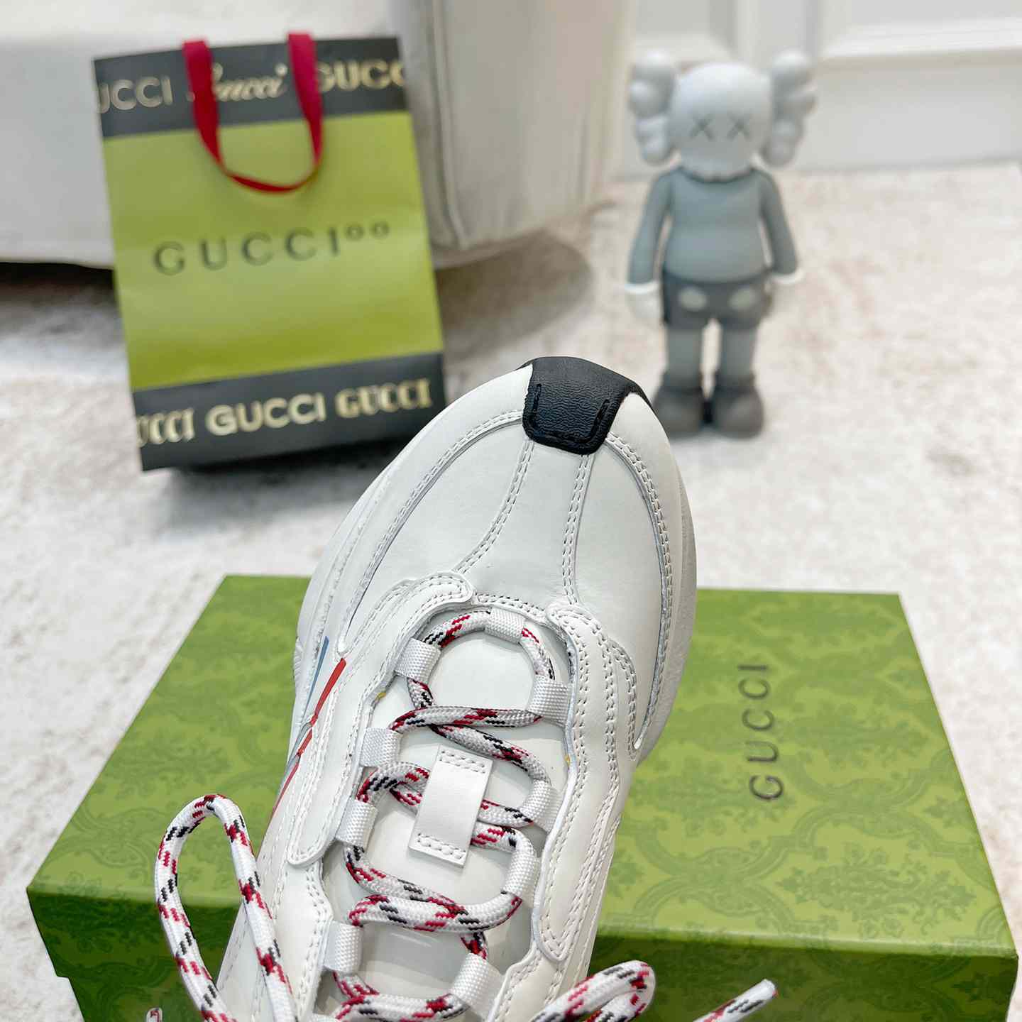 Gucci Leather Run Sneaker - PerfectKickZ