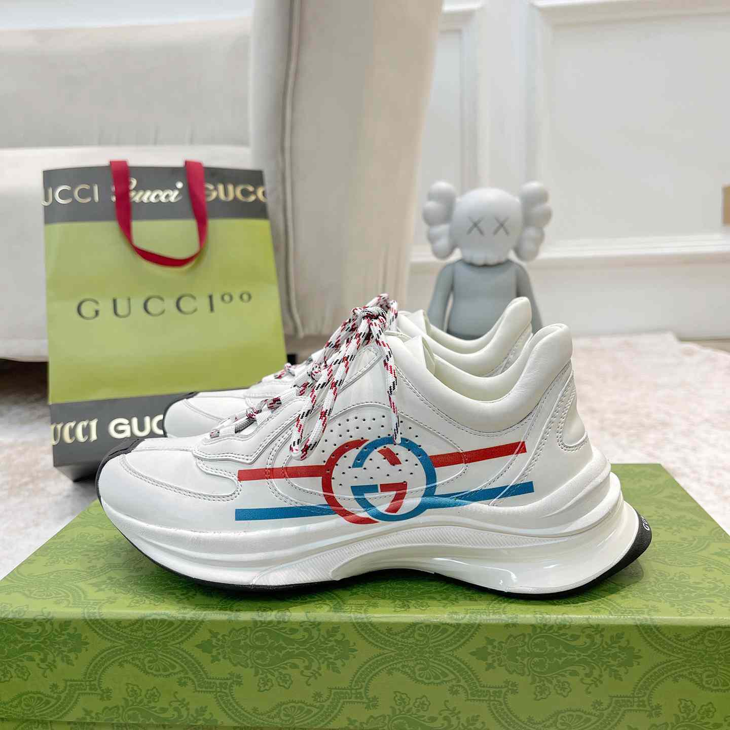 Gucci Leather Run Sneaker - PerfectKickZ