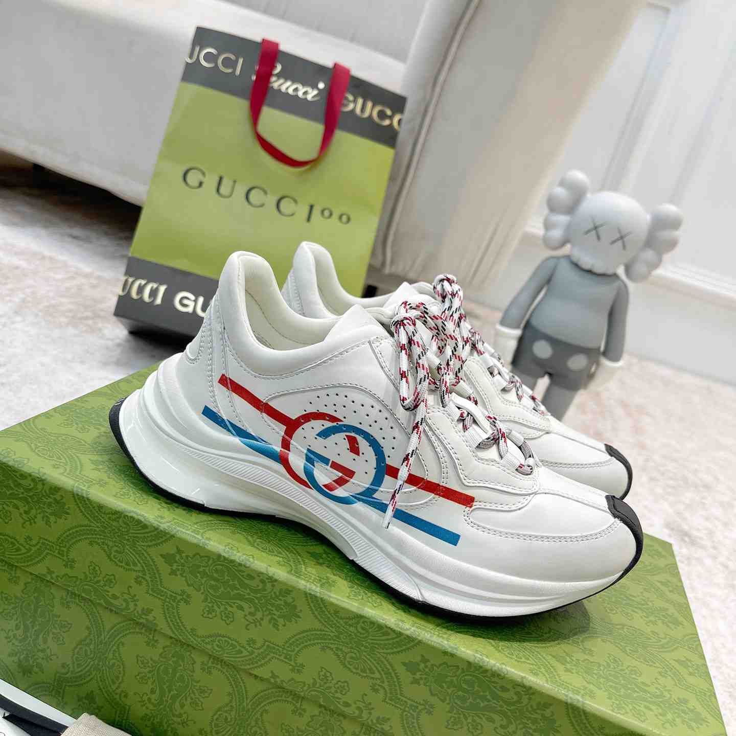 Gucci Leather Run Sneaker - PerfectKickZ
