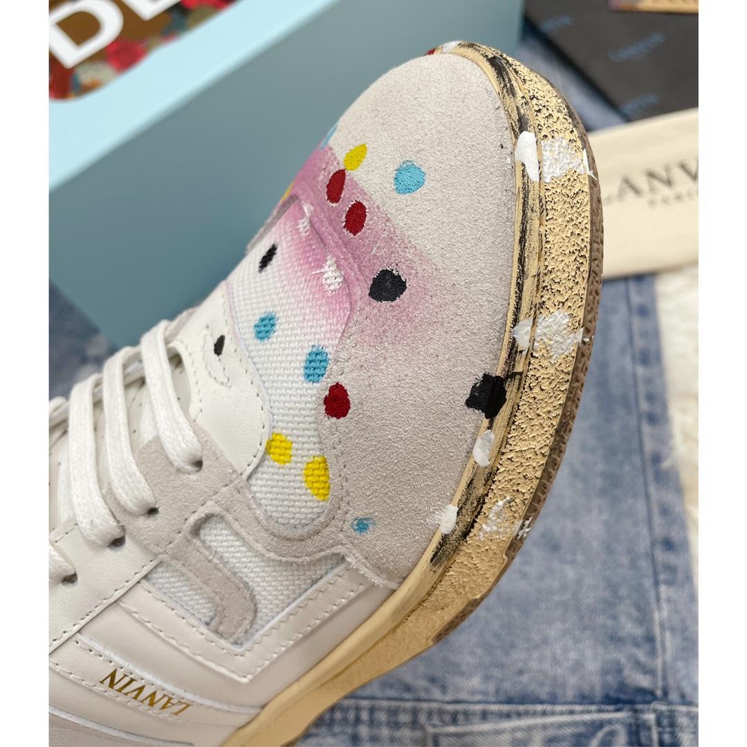 Lanvin x Gallery Dept  Clay High Top Sneaker - PerfectKickZ