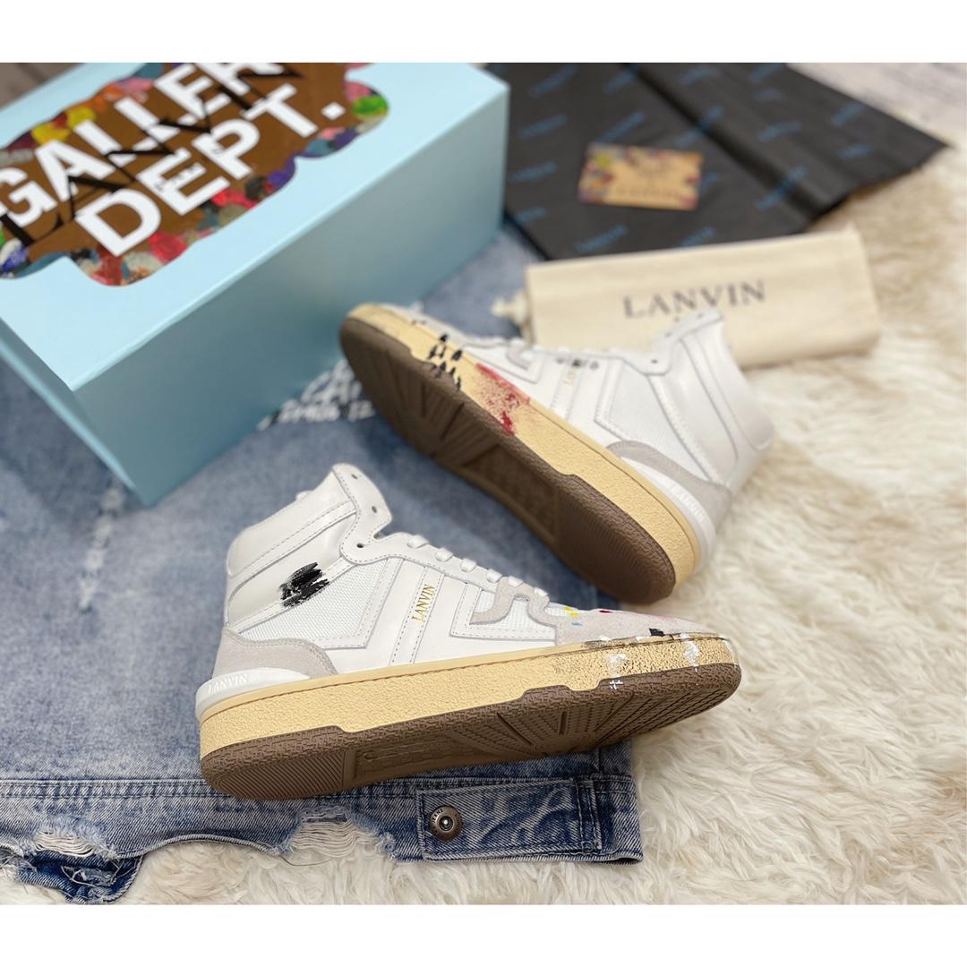 Lanvin x Gallery Dept  Clay High Top Sneaker - PerfectKickZ