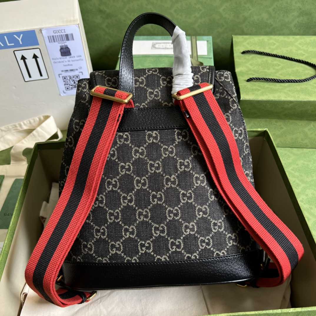 Gucci Backpack With Interlocking G(26.5- 30- 13cm) - 