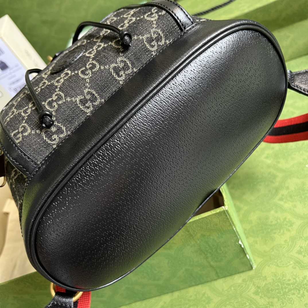 Gucci Backpack With Interlocking G(26.5- 30- 13cm) - 