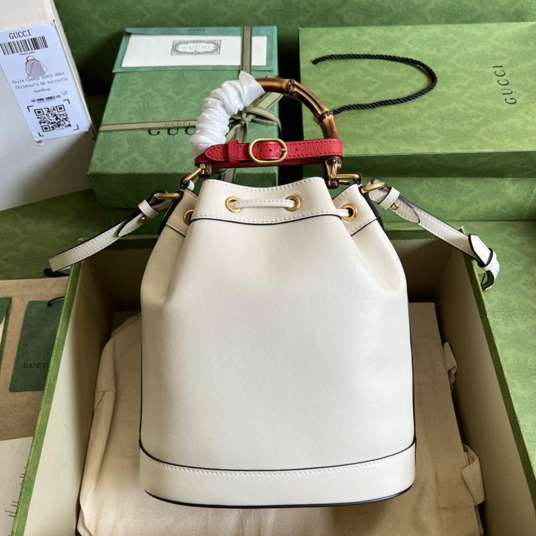 Gucci Diana Small Bucket Bag (23.5-38-10.5cm) - PerfectKickZ