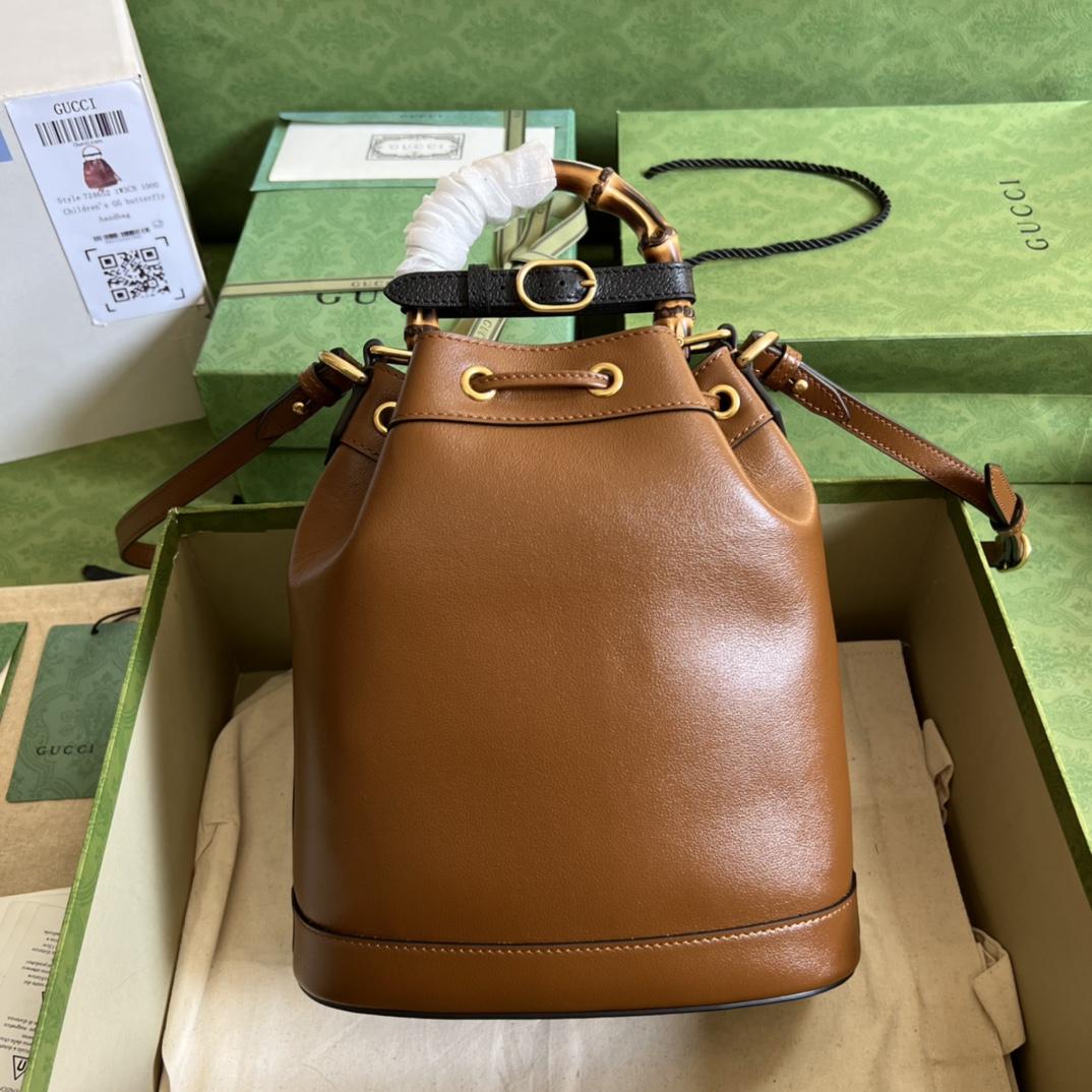Gucci Diana Small Bucket Bag (23.5-38-10.5cm) - PerfectKickZ