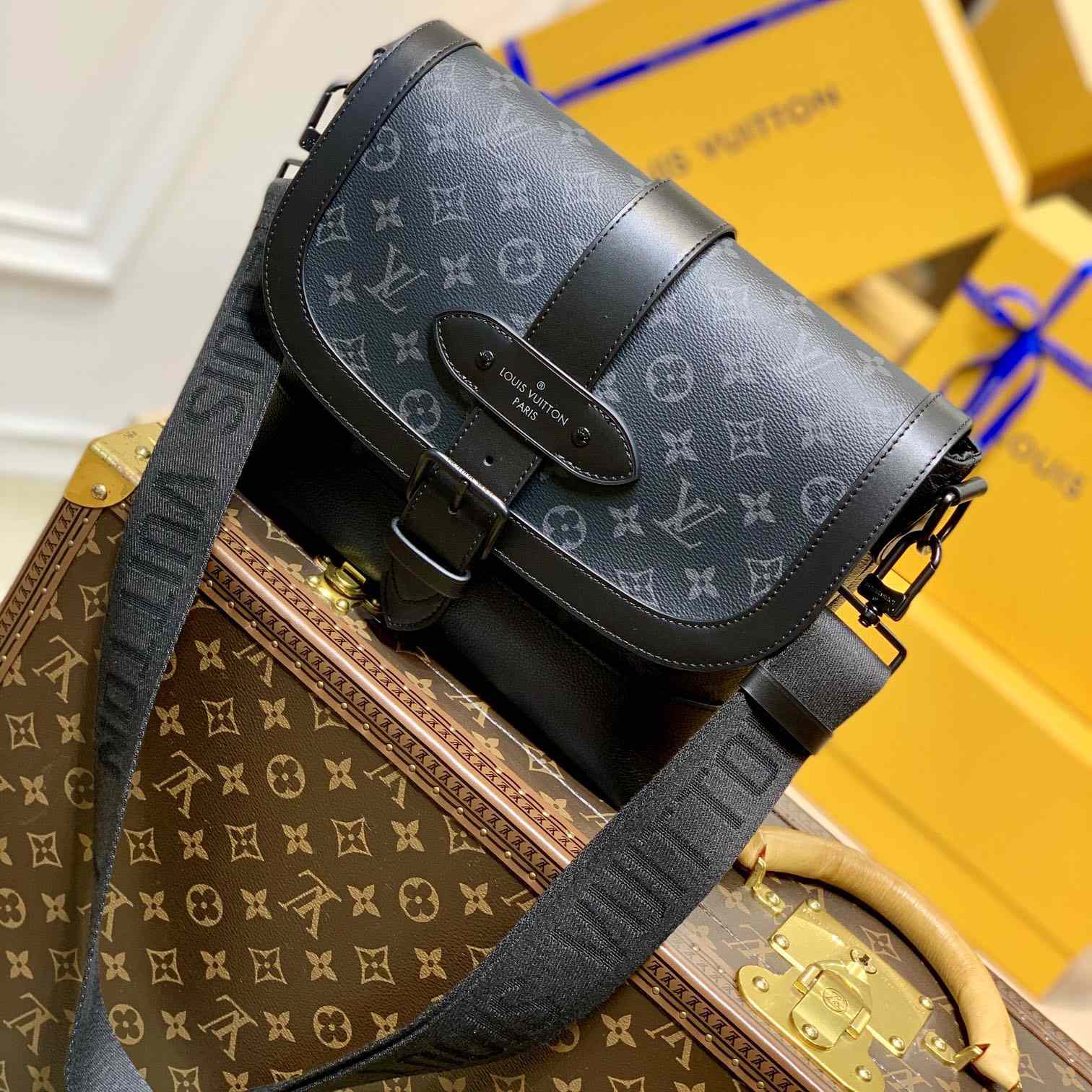 Louis Vuitton  Saumur Messenger(36-23-11cm) M45911 - PerfectKickZ