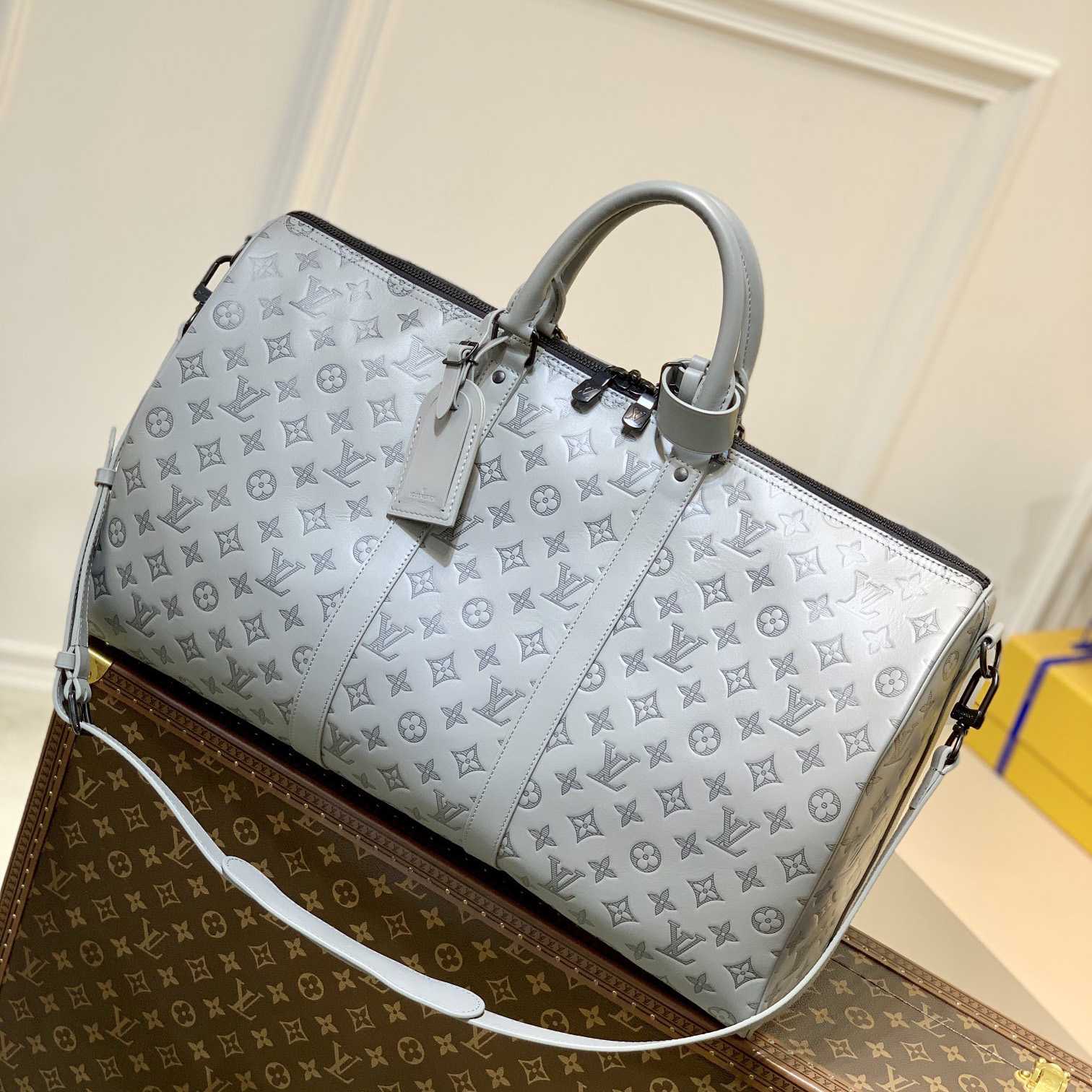 Louis Vuitton Keepall 50B(50-29-23cm)   M46117 - PerfectKickZ