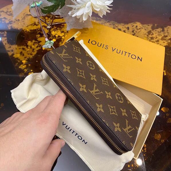 Louis Vuitton Zippy Wallet Fuchsia Monogram(19-10-1cm)  M60017 - PerfectKickZ