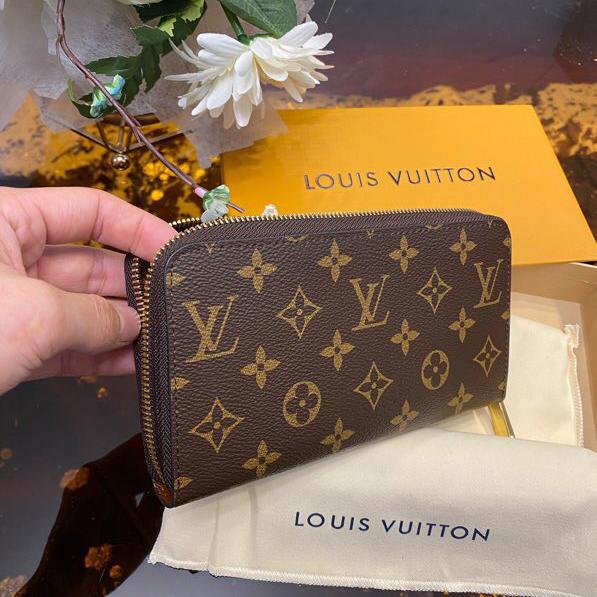 Louis Vuitton Zippy Wallet Fuchsia Monogram(19-10-1cm)  M60017 - PerfectKickZ