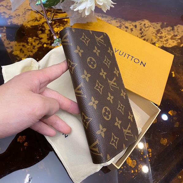Louis Vuitton Zippy Wallet Fuchsia Monogram(19-10-1cm)  M60017 - 