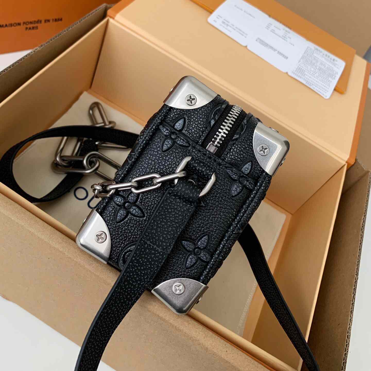 Louis Vuitton Mini Soft Trunk(18.5-13-8CM)   - PerfectKickZ