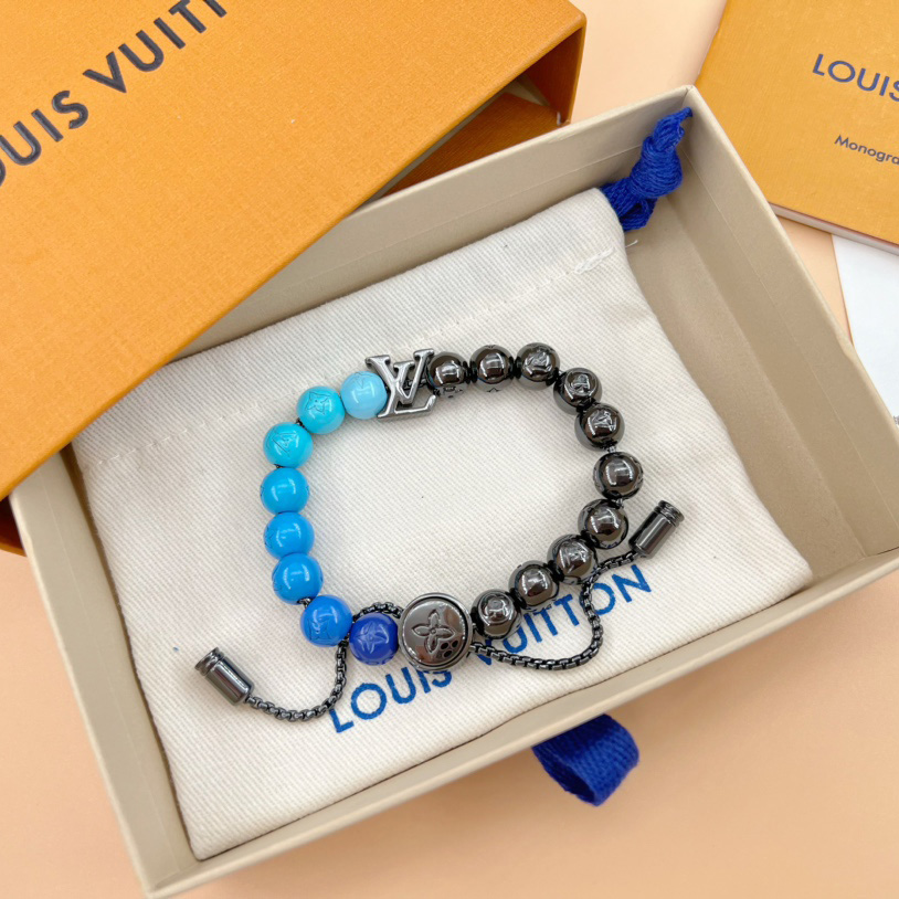 Louis Vuitton LV Beads Bracelet   M0947A - PerfectKickZ
