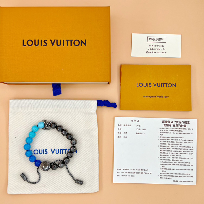 Louis Vuitton LV Beads Bracelet   M0947A - PerfectKickZ