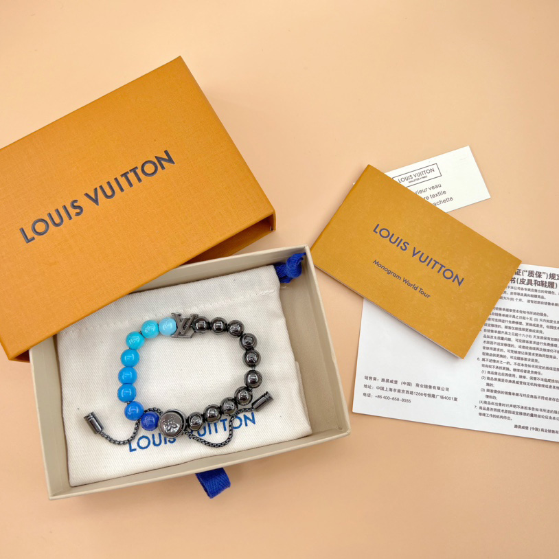 Louis Vuitton LV Beads Bracelet   M0947A - PerfectKickZ