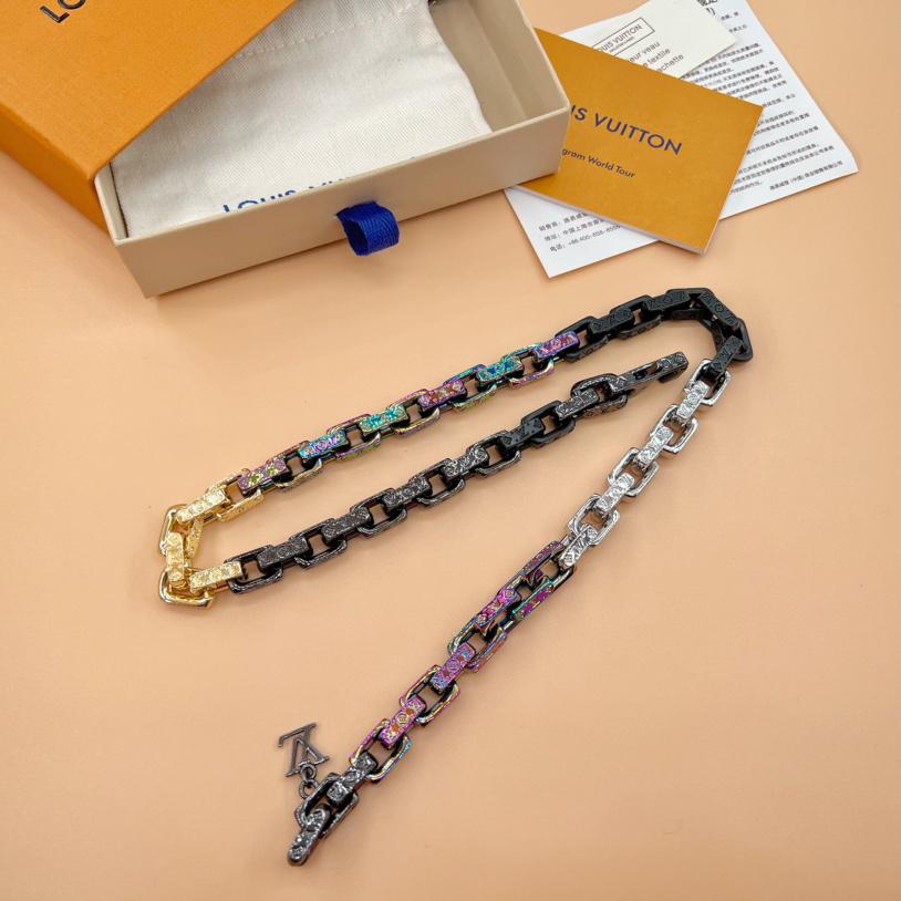 Louis Vuitton Paradise Chain Necklace   M00891 - PerfectKickZ
