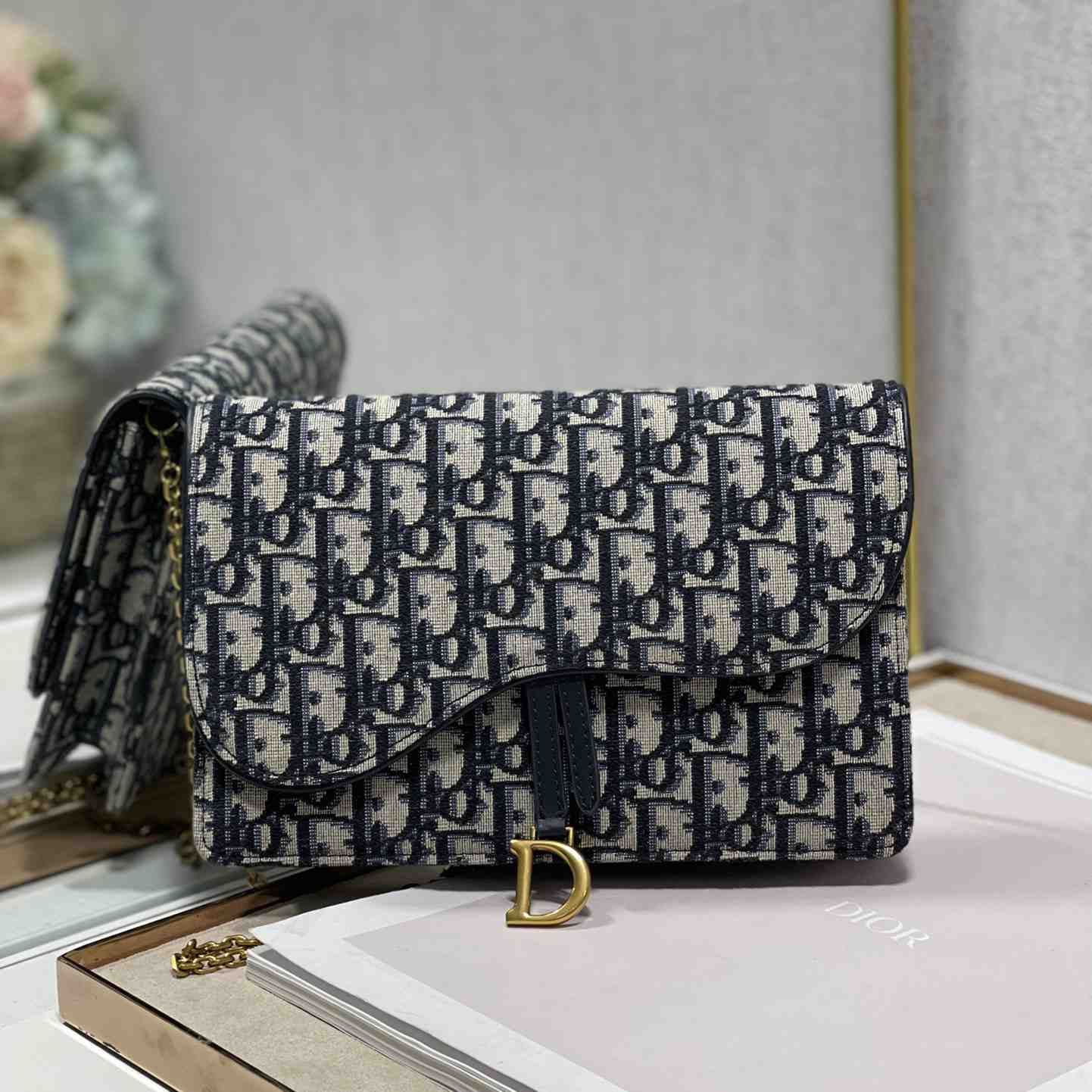 Dior Saddle Bag(22-14.5-3.5cm) - PerfectKickZ