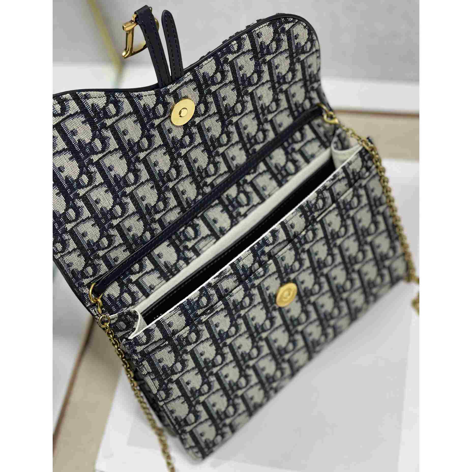 Dior Saddle Bag(22-14.5-3.5cm) - 