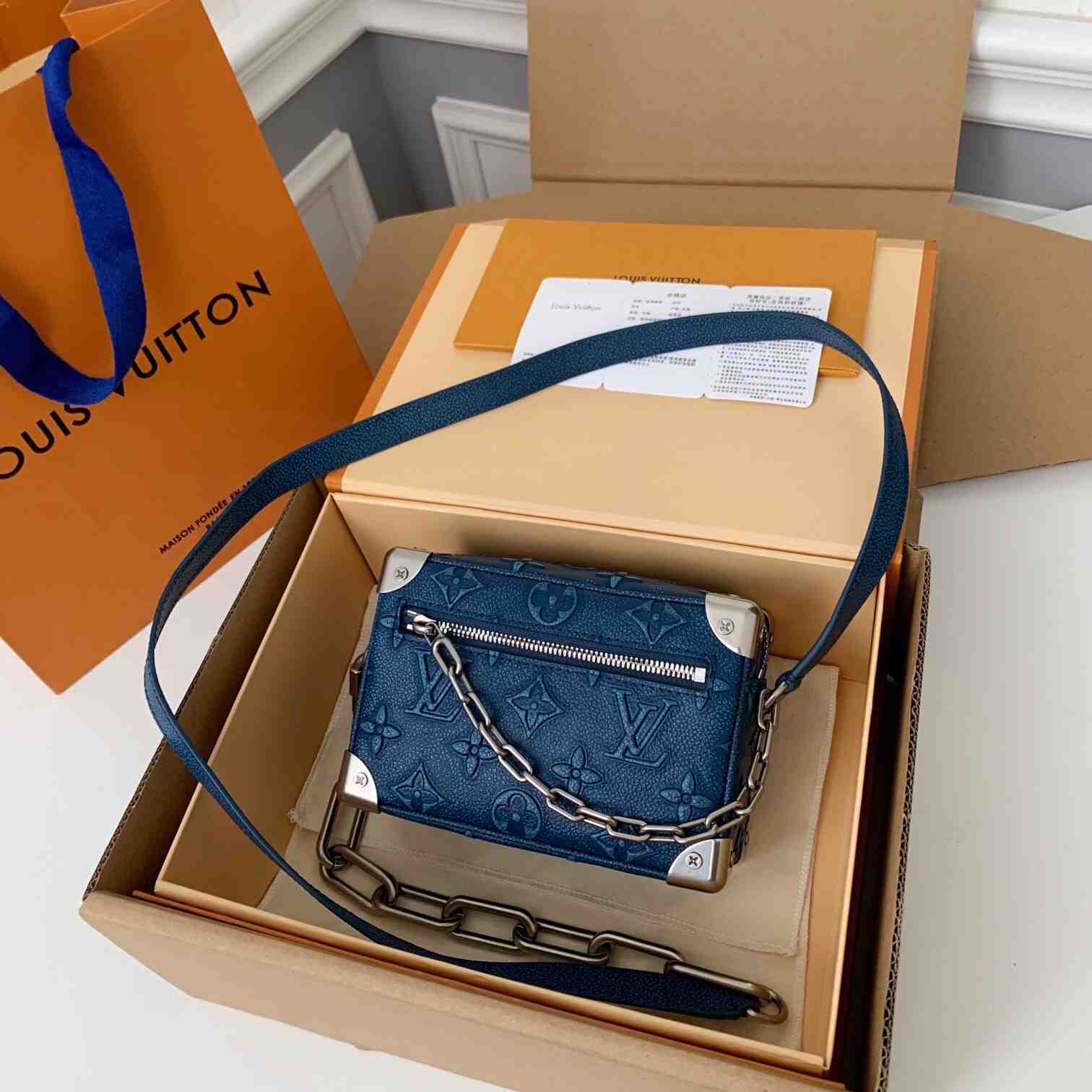 Louis Vuitton Mini Soft Trunk(18.5-13-8CM)  M21368 - 
