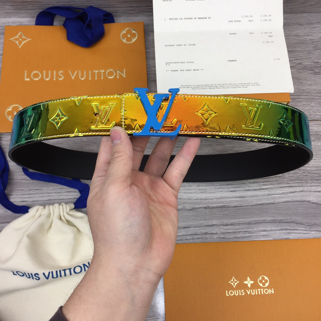Louis Vuitton 40MM Reversible Belt - PerfectKickZ