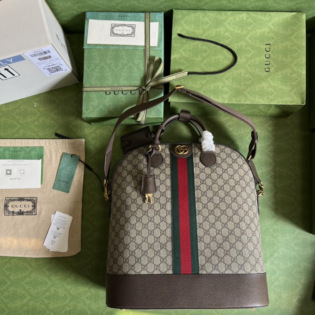 Gucci Savoy Small Bowling Tote(39-43.5-21cm)   - PerfectKickZ