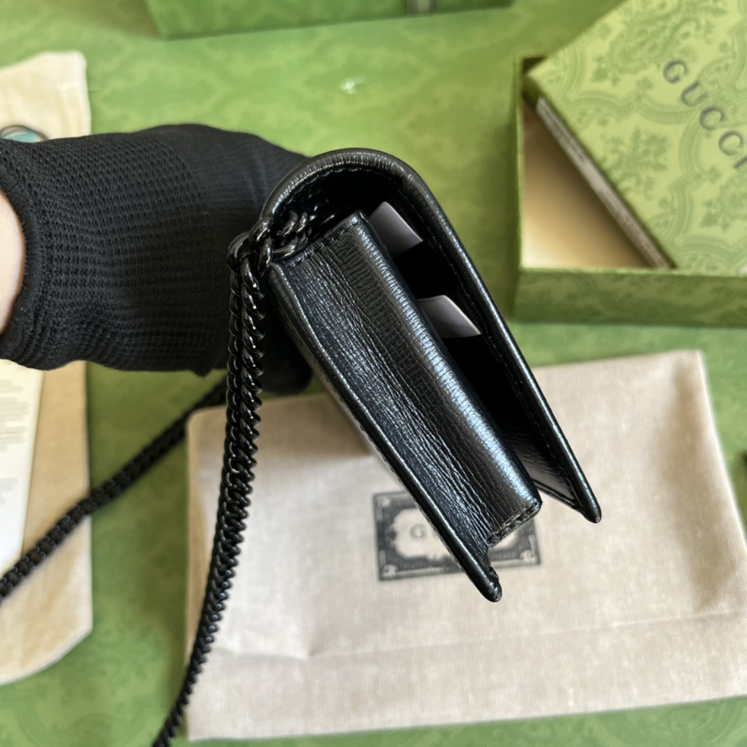 Gucci Horsebit 1955 Wallet With Chain(19-10-4cm) - PerfectKickZ