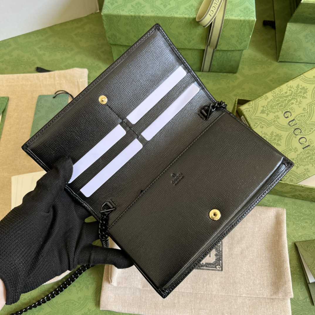 Gucci Horsebit 1955 Wallet With Chain(19-10-4cm) - PerfectKickZ