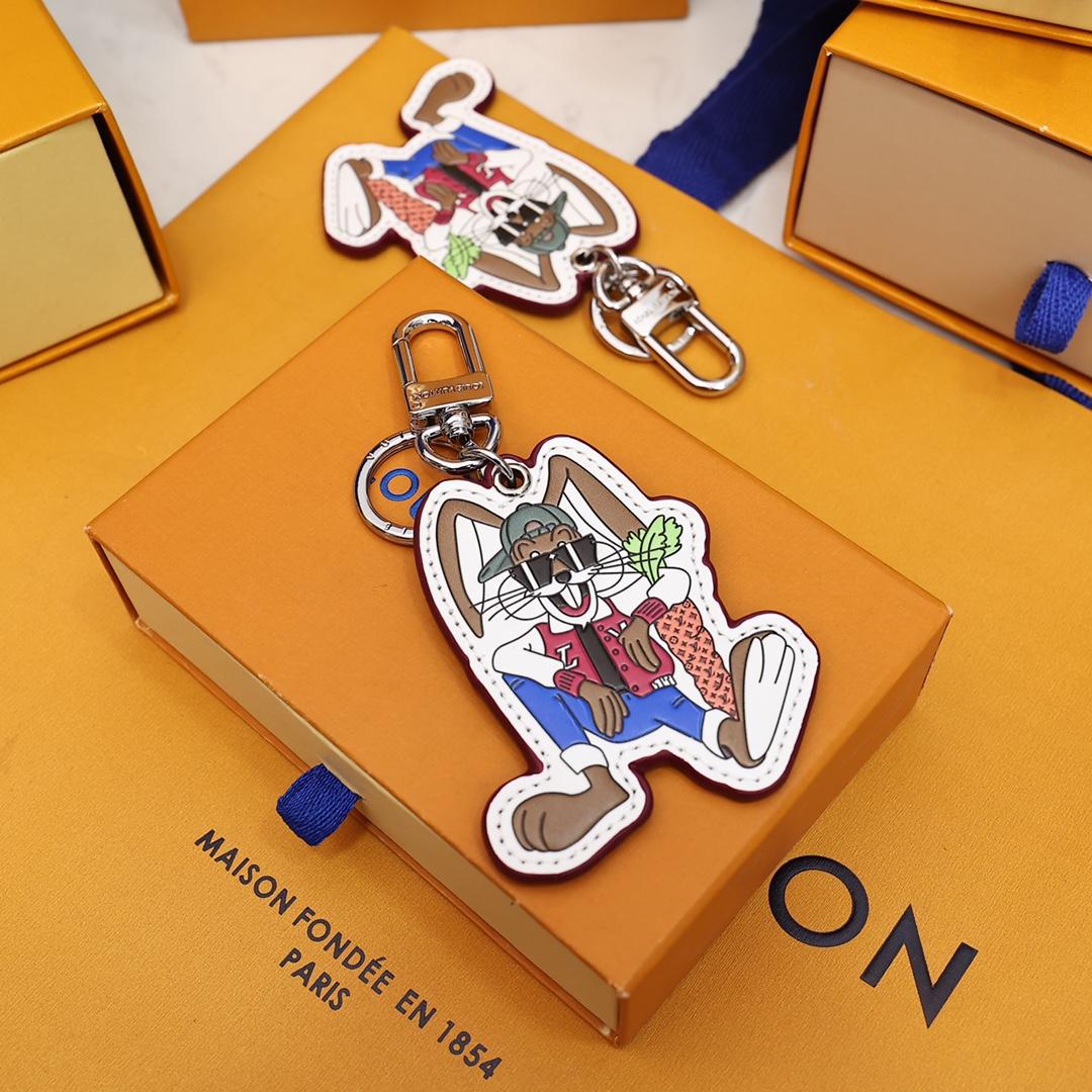 Louis Vuitton LV Rabbit Bag Charm & Key Holder    M00963 - PerfectKickZ