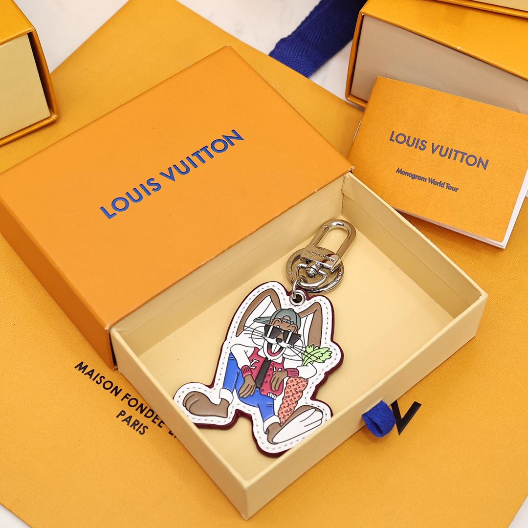 Louis Vuitton LV Rabbit Bag Charm & Key Holder    M00963 - PerfectKickZ